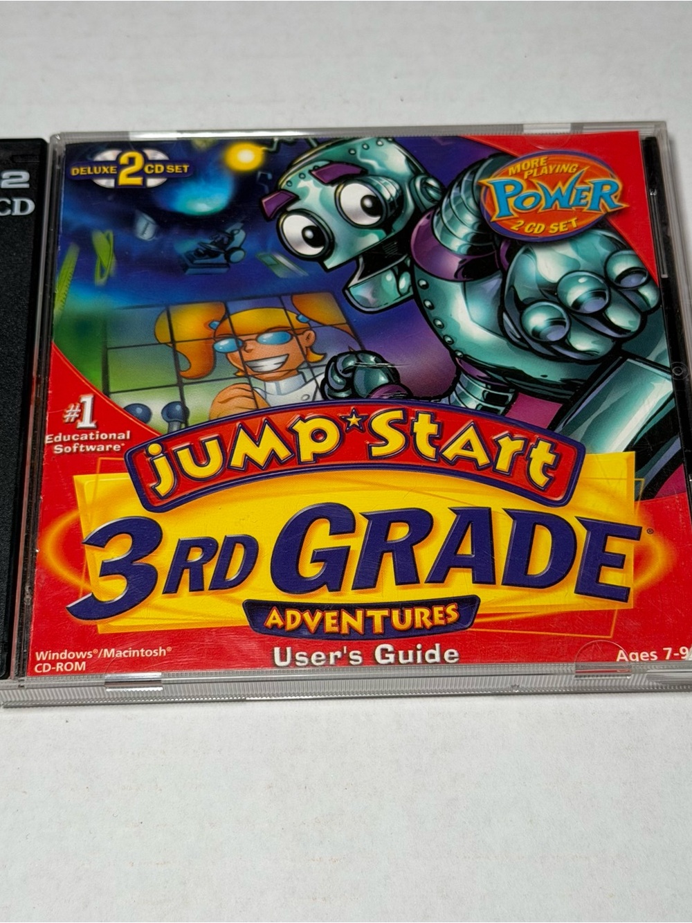 JumpStart Adventures 3rd Grade Users Guide (PC WIN/Mac 1996 Game) Disc 2 ONLY